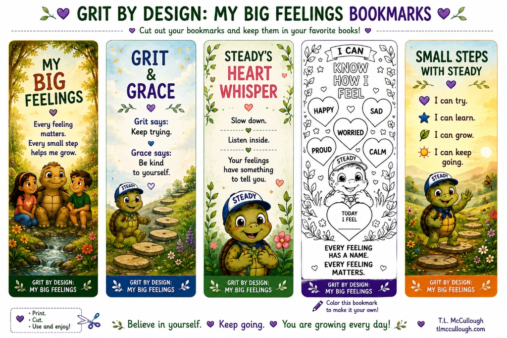 My Big Feelings Bookmarks